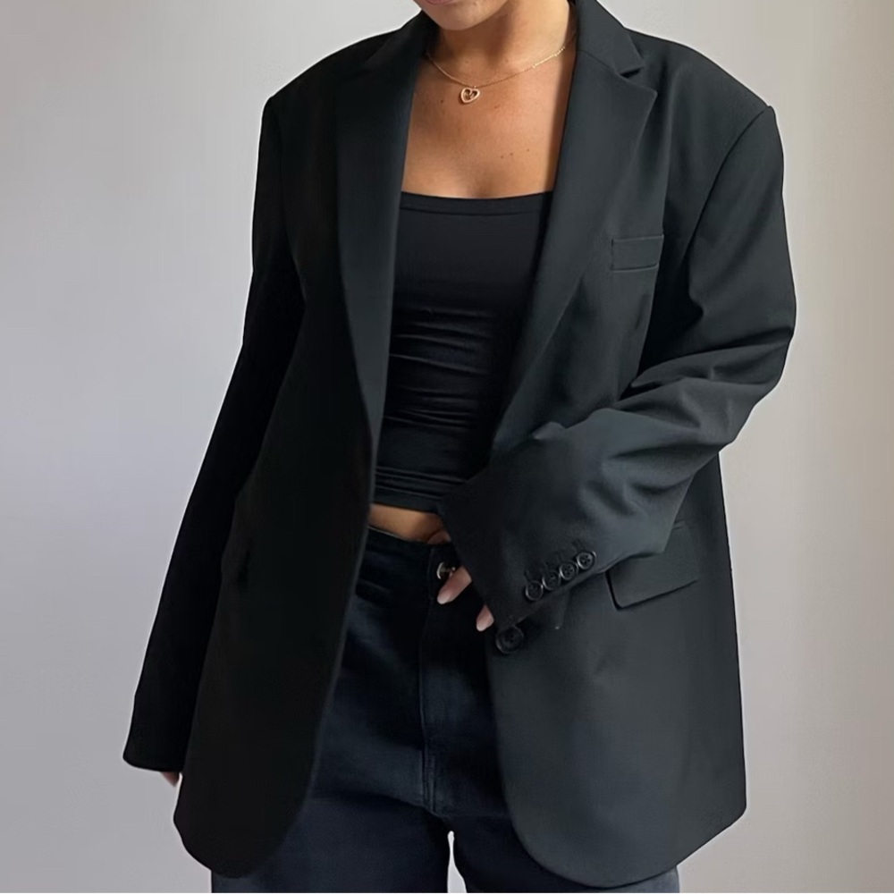 Djerf Avenue Forever Black Blazer